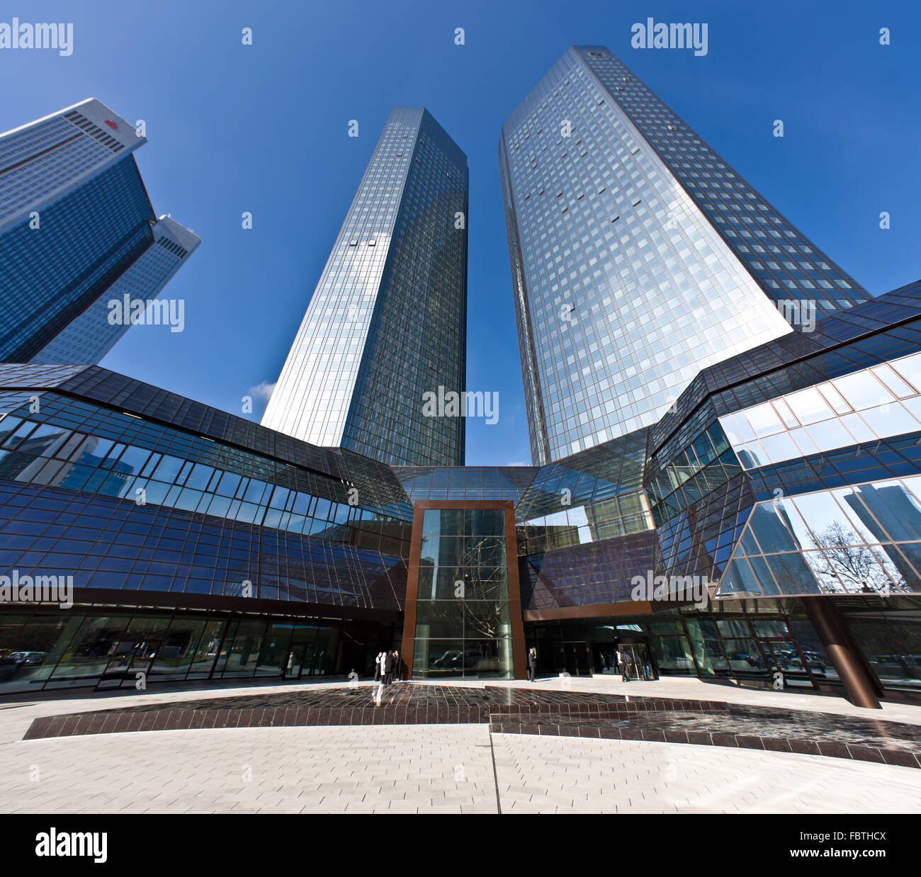 Deutsche Bank Frankfurt Stockfoto