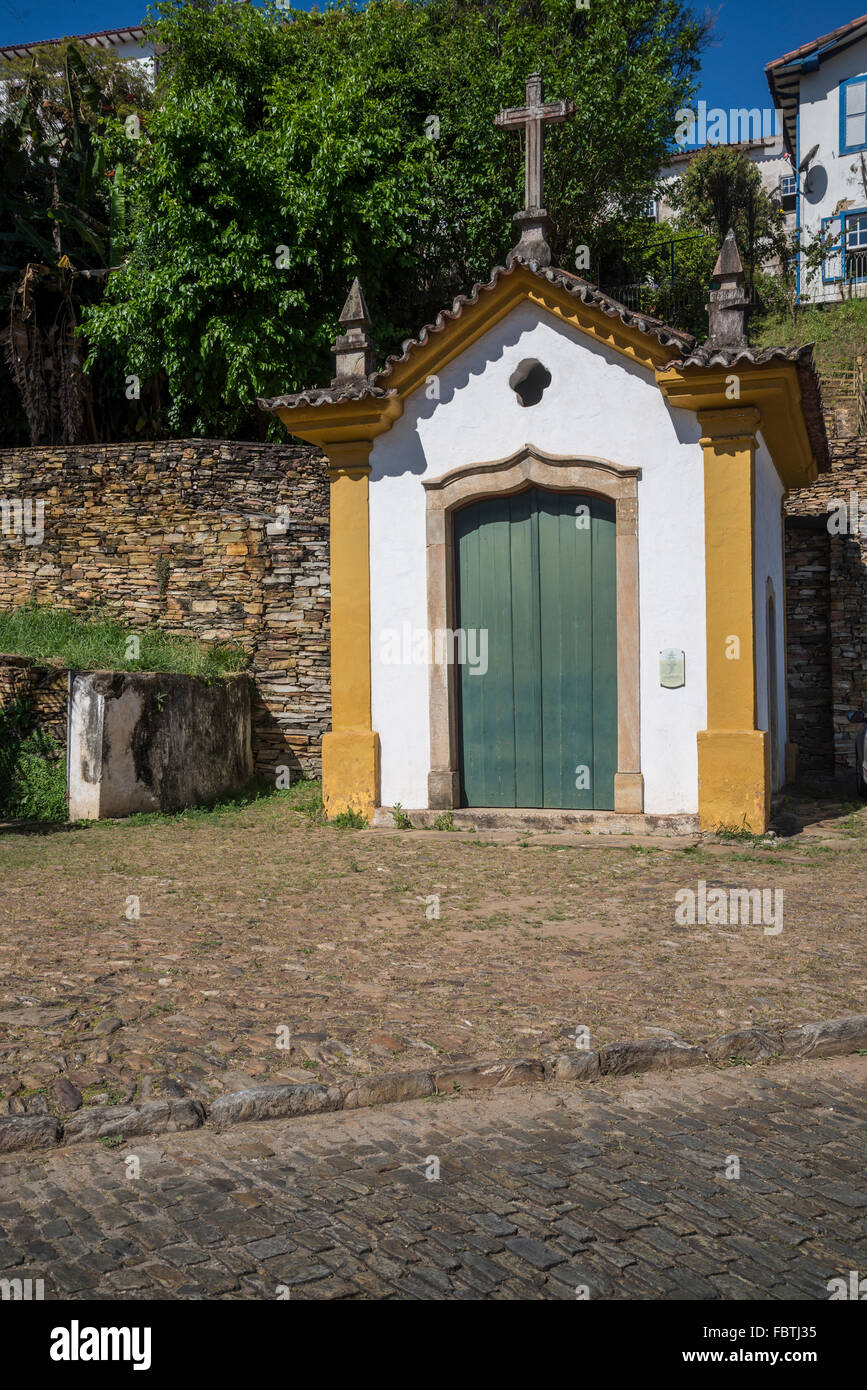 Kapelle, Ouro Preto, Minas Gerais, Brasilien Stockfoto