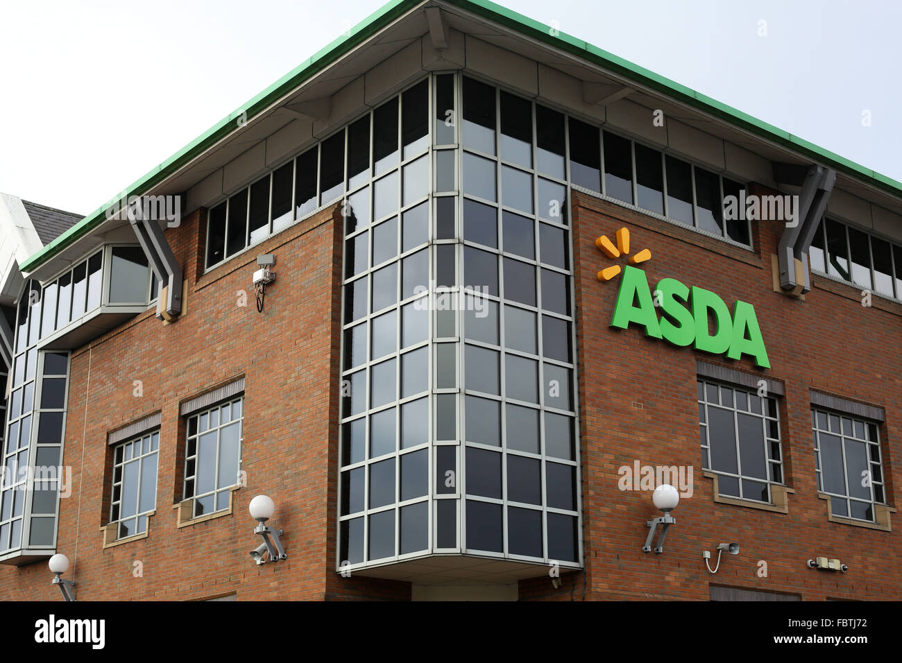 ASDA Head Office im Stadtzentrum von Leeds, West Yorkshire UK. ASDA Head Office, ASDA Haus stützt sich im Zentrum von Leeds. Stockfoto