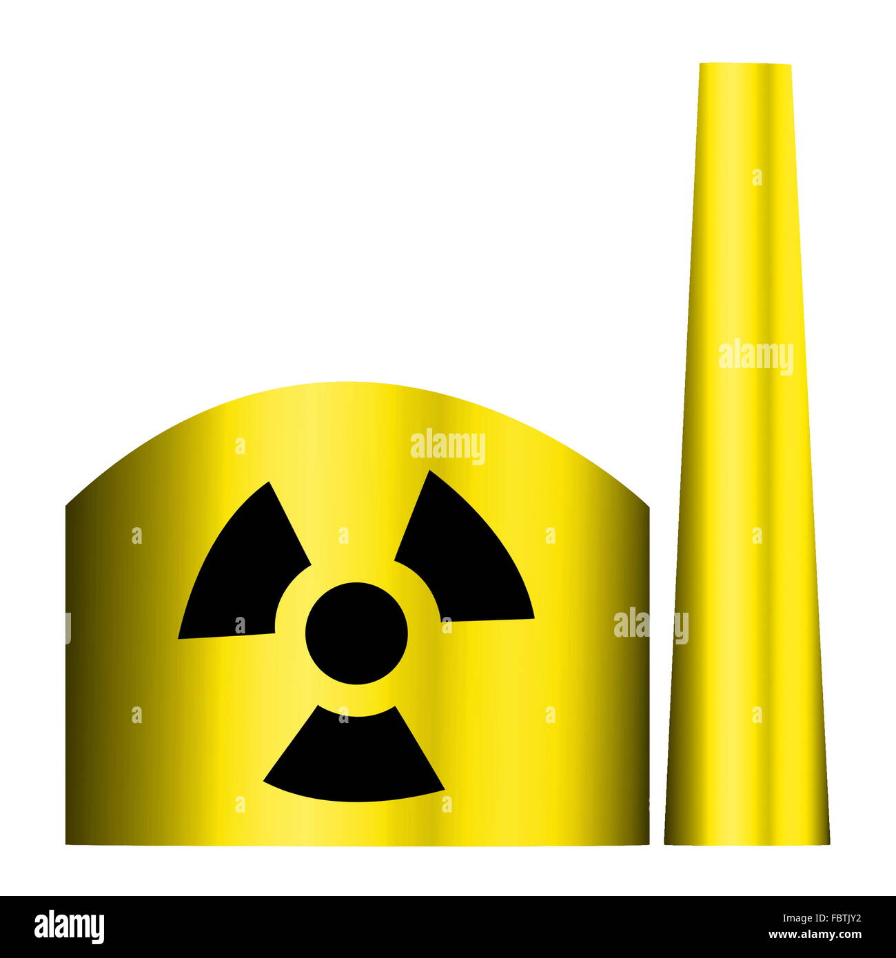 Atomkraftwerk Stockfoto