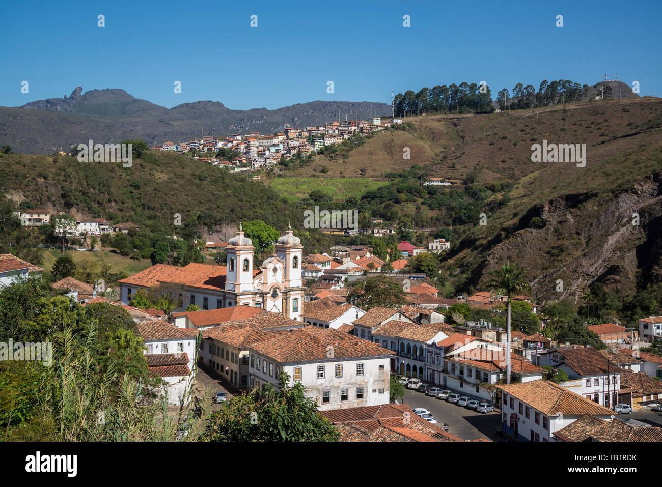 Kirche unserer lieben Frau von Pilar, Ouro Preto, Minas Gerais, Brasilien Stockfoto