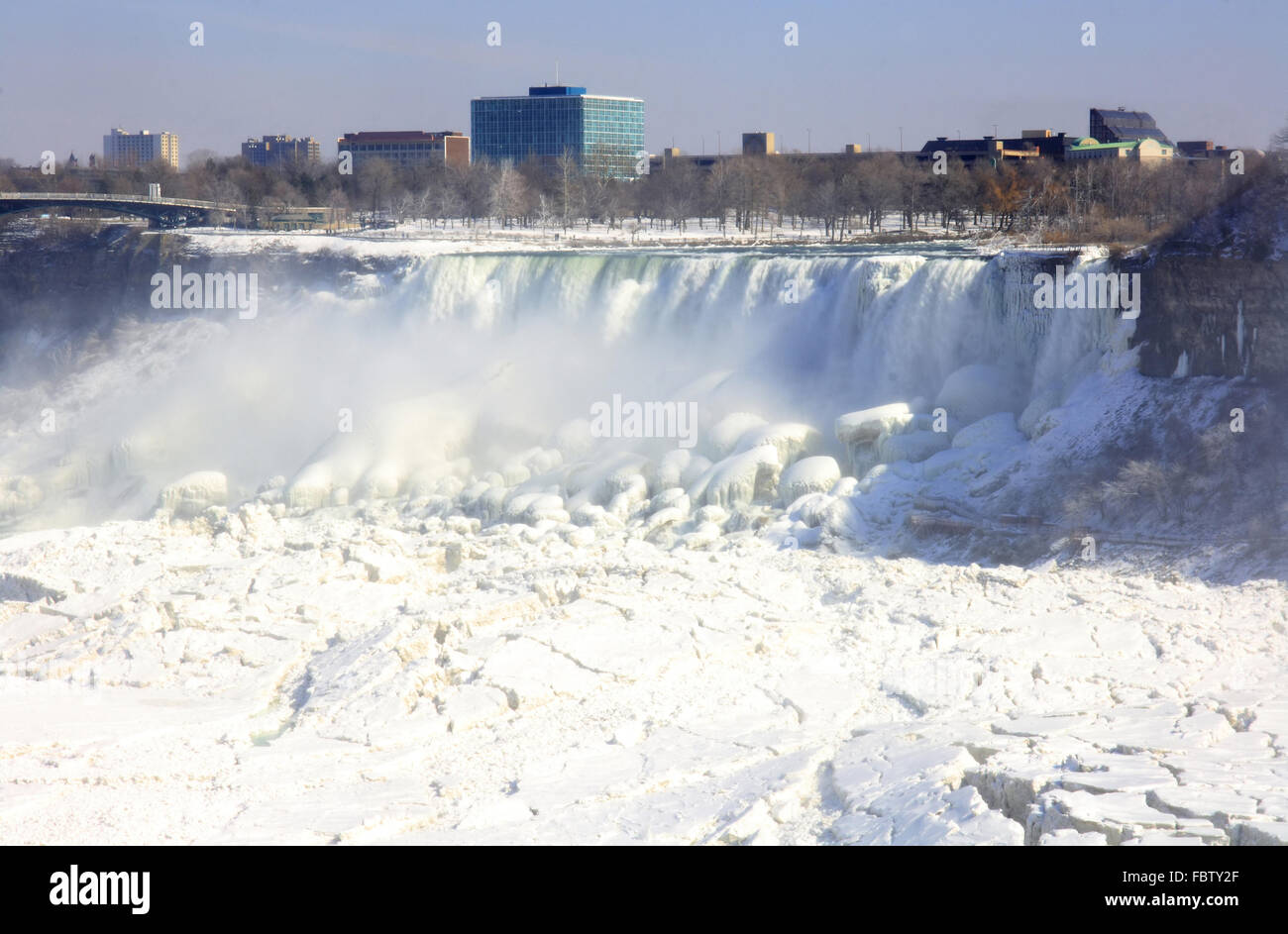 Niagarafälle - USA. Stockfoto