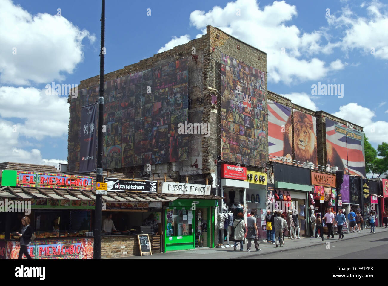 Camden Lock Village in London, Großbritannien Stockfoto