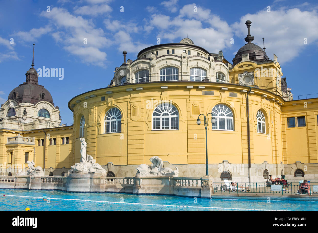 Budapest-Szechenyi-Bad Stockfoto