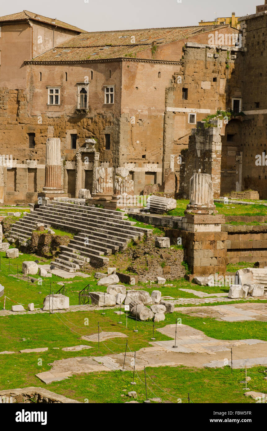 römische Ruinen, Rom, Italien Stockfoto