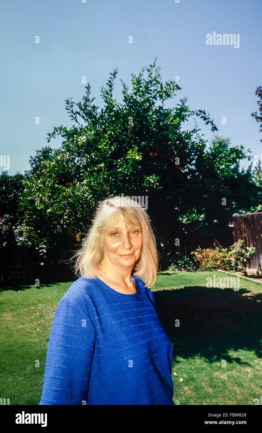 LOS ANGELES, CA-11 Juli: Noël Janis-Norton in Los Angeles, Kalifornien am 11. Juli 2003. Stockfoto