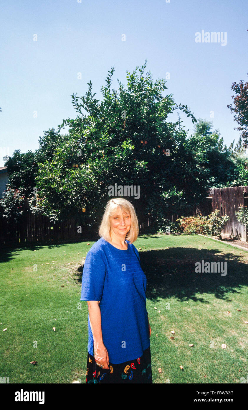 LOS ANGELES, CA-11 Juli: Noël Janis-Norton in Los Angeles, Kalifornien am 11. Juli 2003. Stockfoto