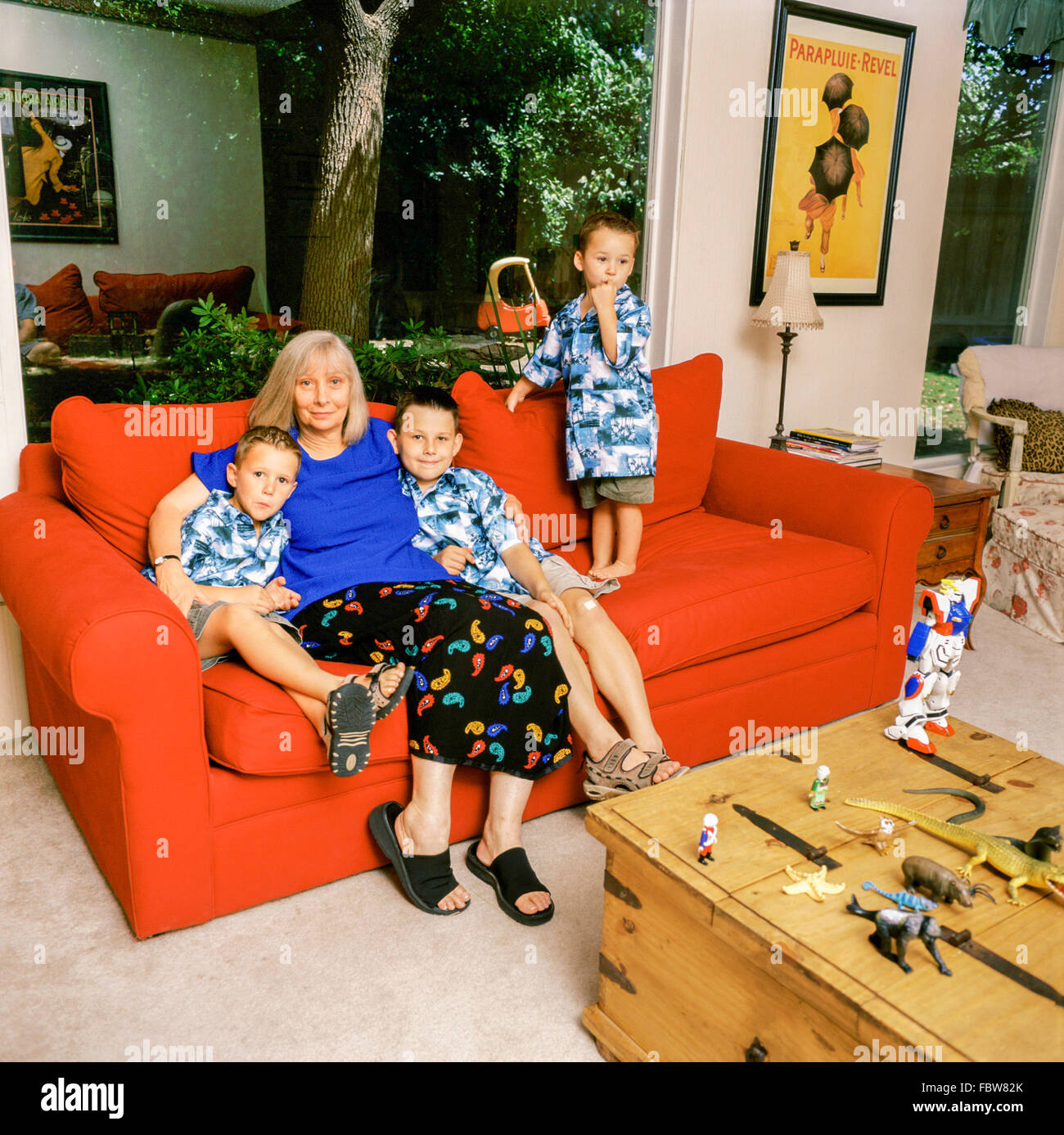 LOS ANGELES, CA-11 Juli: Noël Janis-Norton in Los Angeles, Kalifornien am 11. Juli 2003. Stockfoto