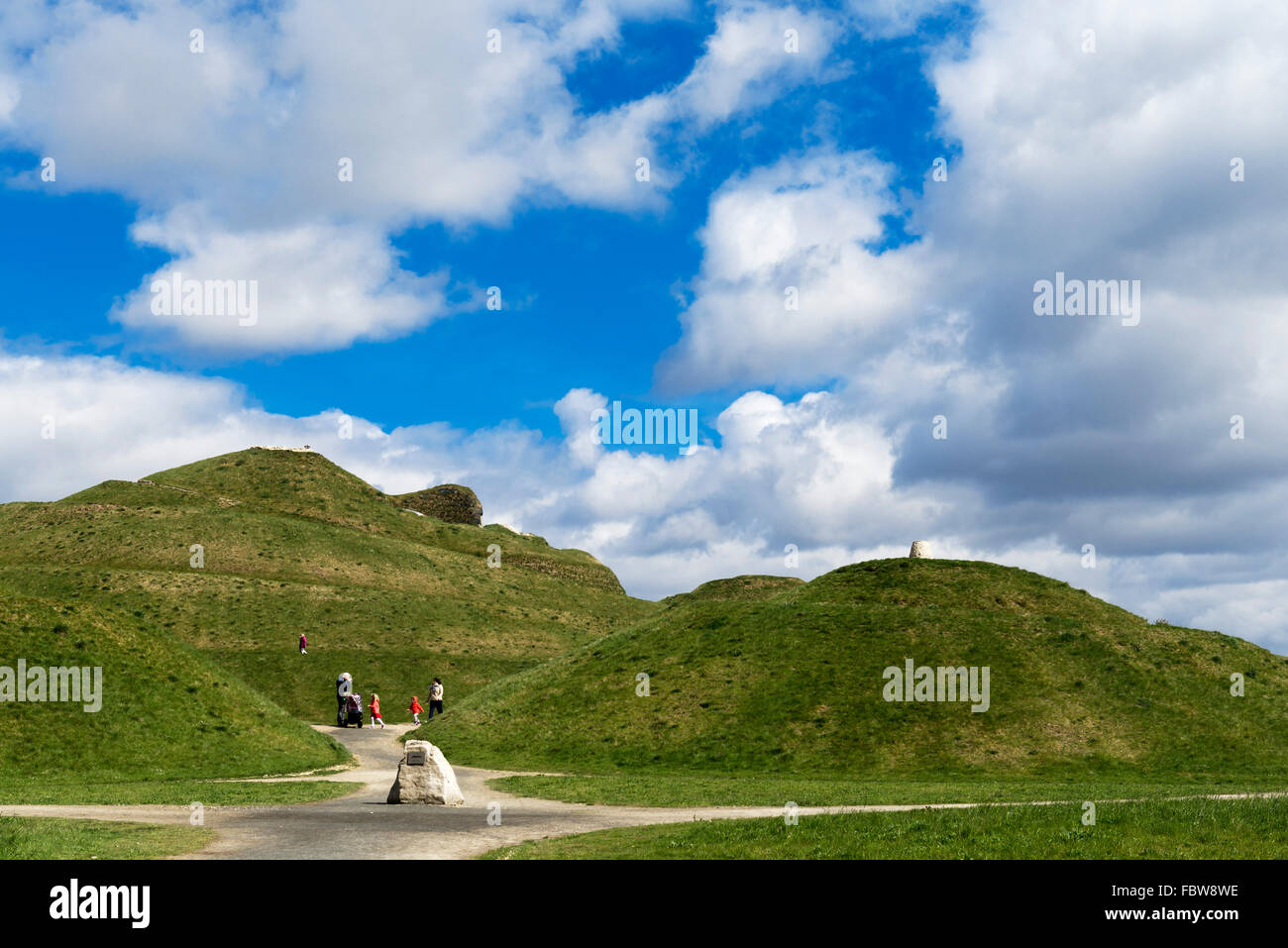 Northumberlandia, Dame des Nordens, in der Nähe von Cramlington North East England Northumberland UK Europe Stockfoto