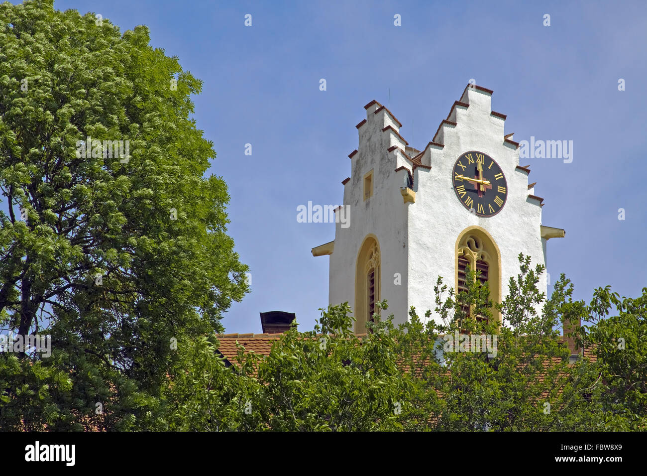 Pfarrkirche St. Nikolaus in Aach i. Hegau Stockfoto