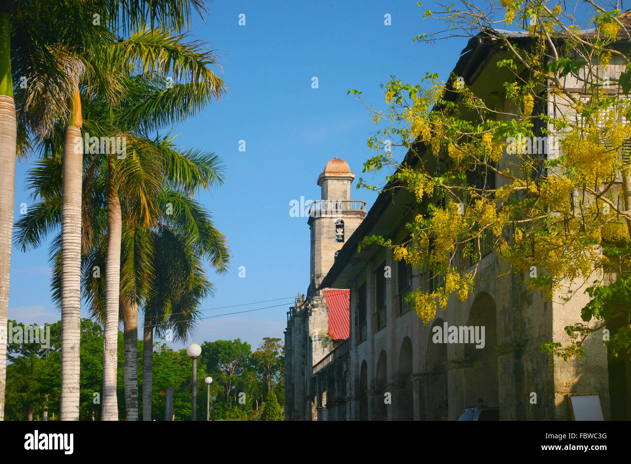 Philippinen-Bohol der Kirche von Alburquerque Adrian Baker Stockfoto