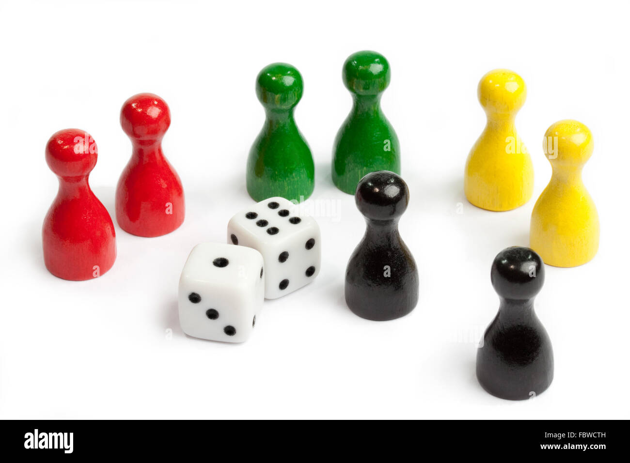 Vier Paare Stockfoto