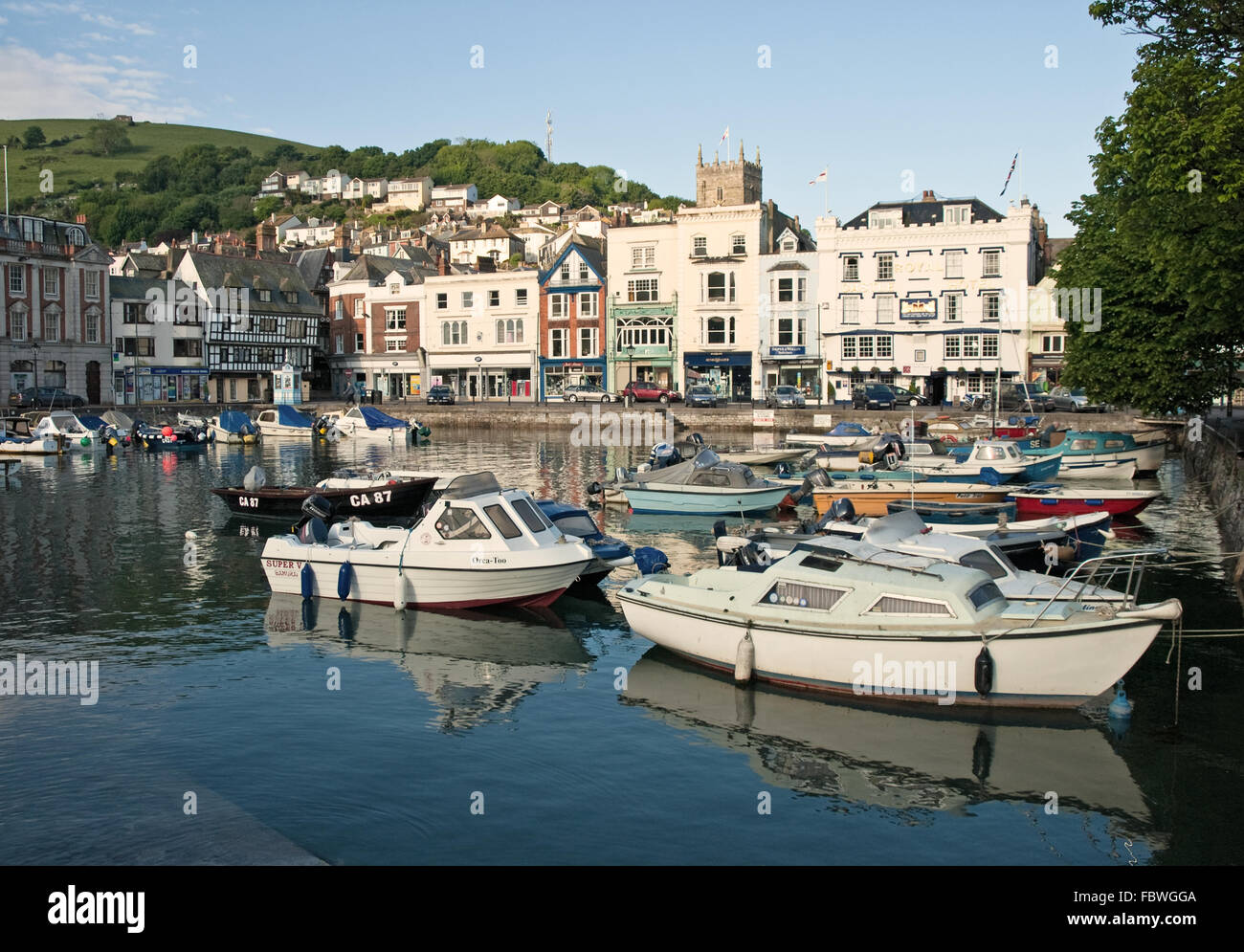 Dartmouth - Boot Float Stockfoto