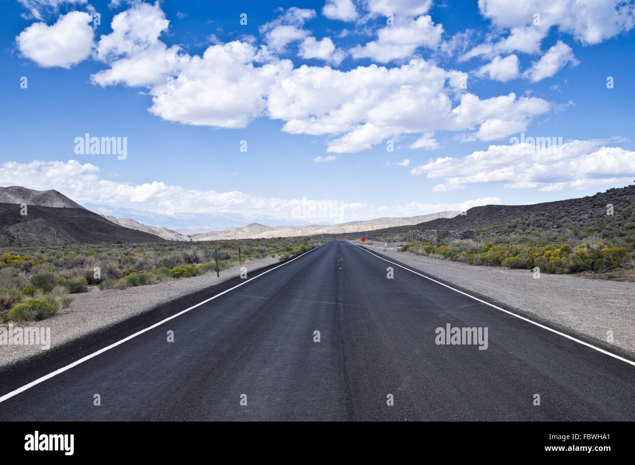 Die offene Strasse Stockfoto