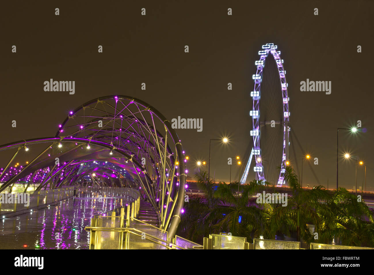 Singapur-flyer11 Stockfoto