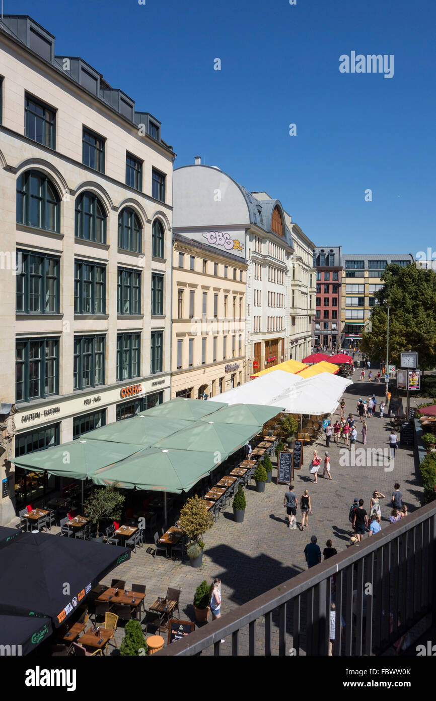 Berlin. Deutschland. Hackescher Markt. Stockfoto