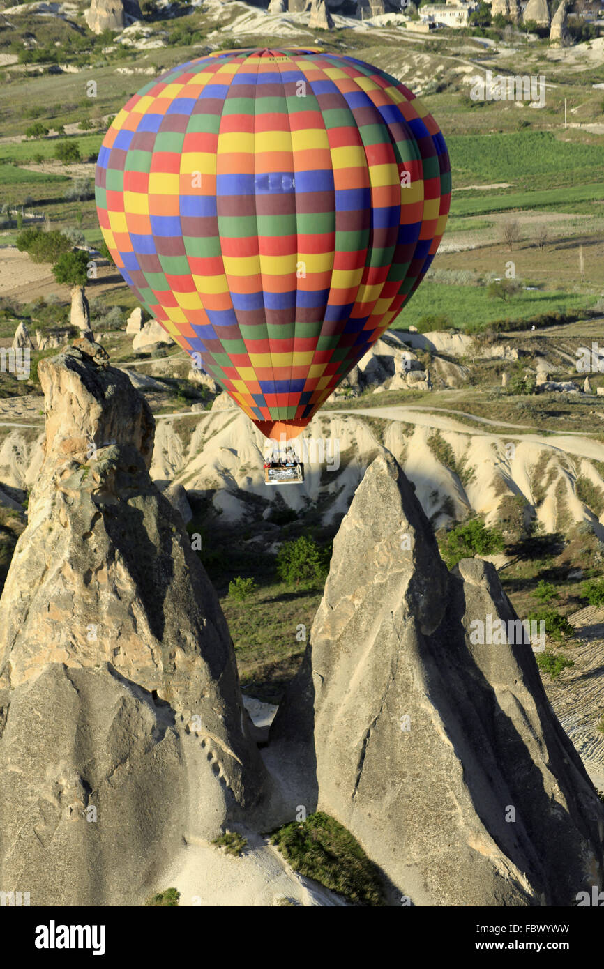 Ballon Reise Kappadokien 004 Stockfoto