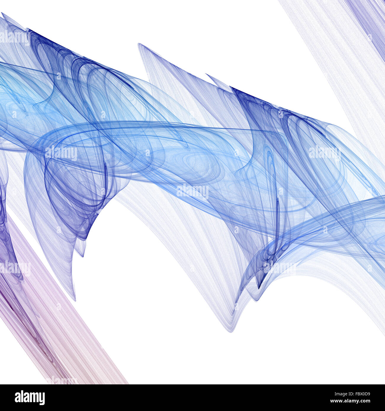 Blaue Wellen Stockfoto