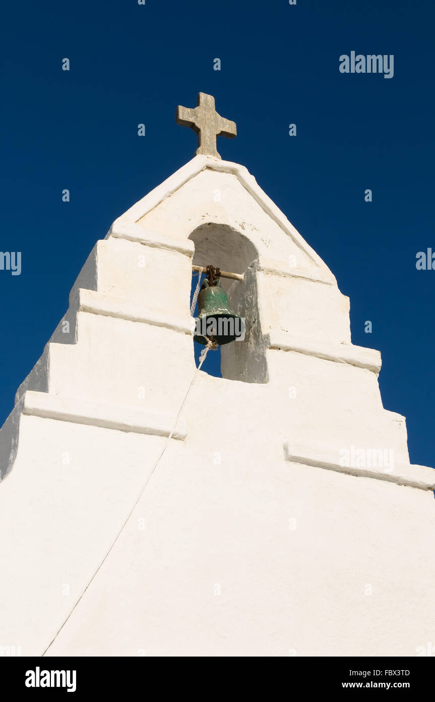 Die Kirche der Panagia Paraportiani, Insel Mykonos, Griechenland Stockfoto