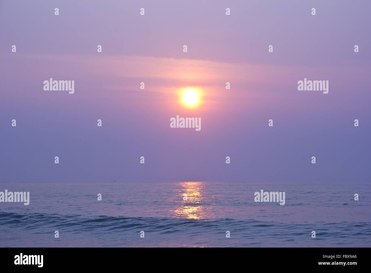 Sonnenaufgang am Strand 22 Stockfoto