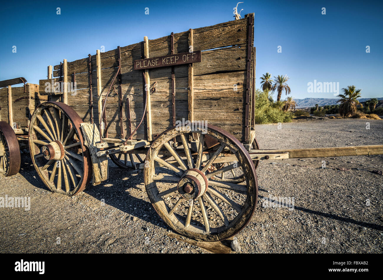 Death Valley Furnace Creek ranch Stockfoto