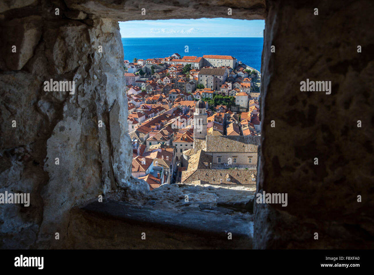 Dubrovnik, Kroatien, Samstag, 26. September 2015. Stockfoto