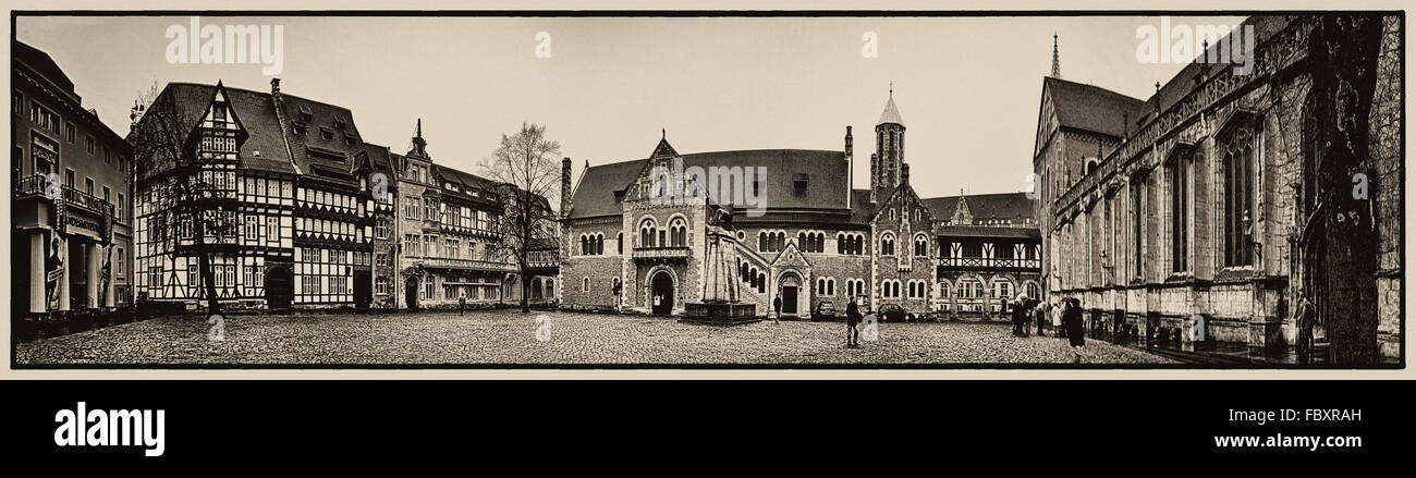 historischer Ort, Braunschweig Stockfoto