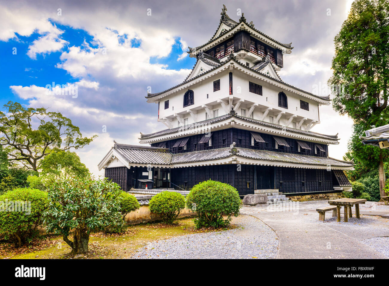 Iwakuni Schloss in Yamaguchi, Japan. Stockfoto