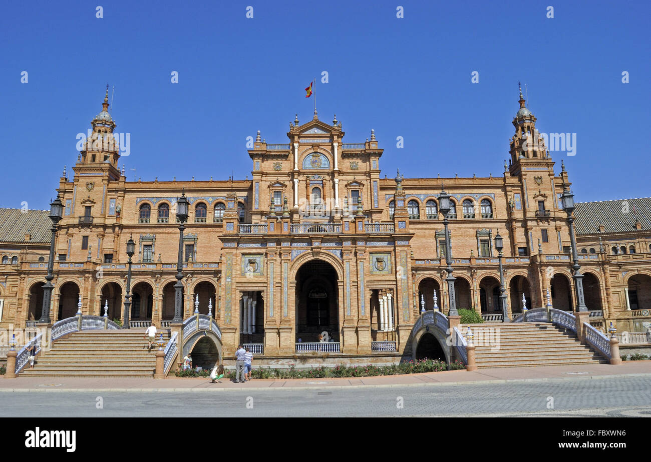 spanischen Ort Stockfoto