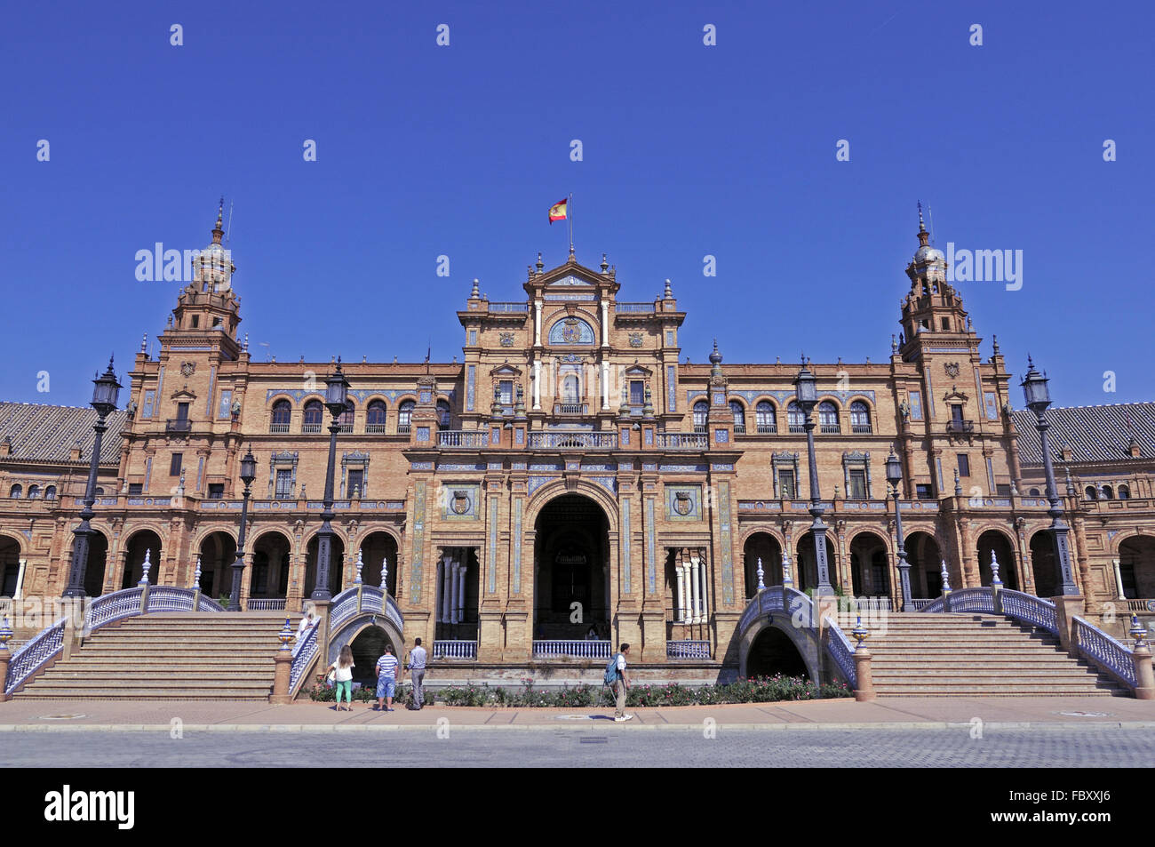 spanischen Ort Stockfoto