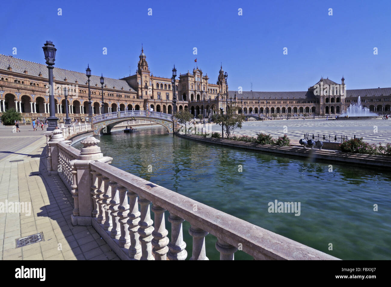 spanischen Ort Stockfoto