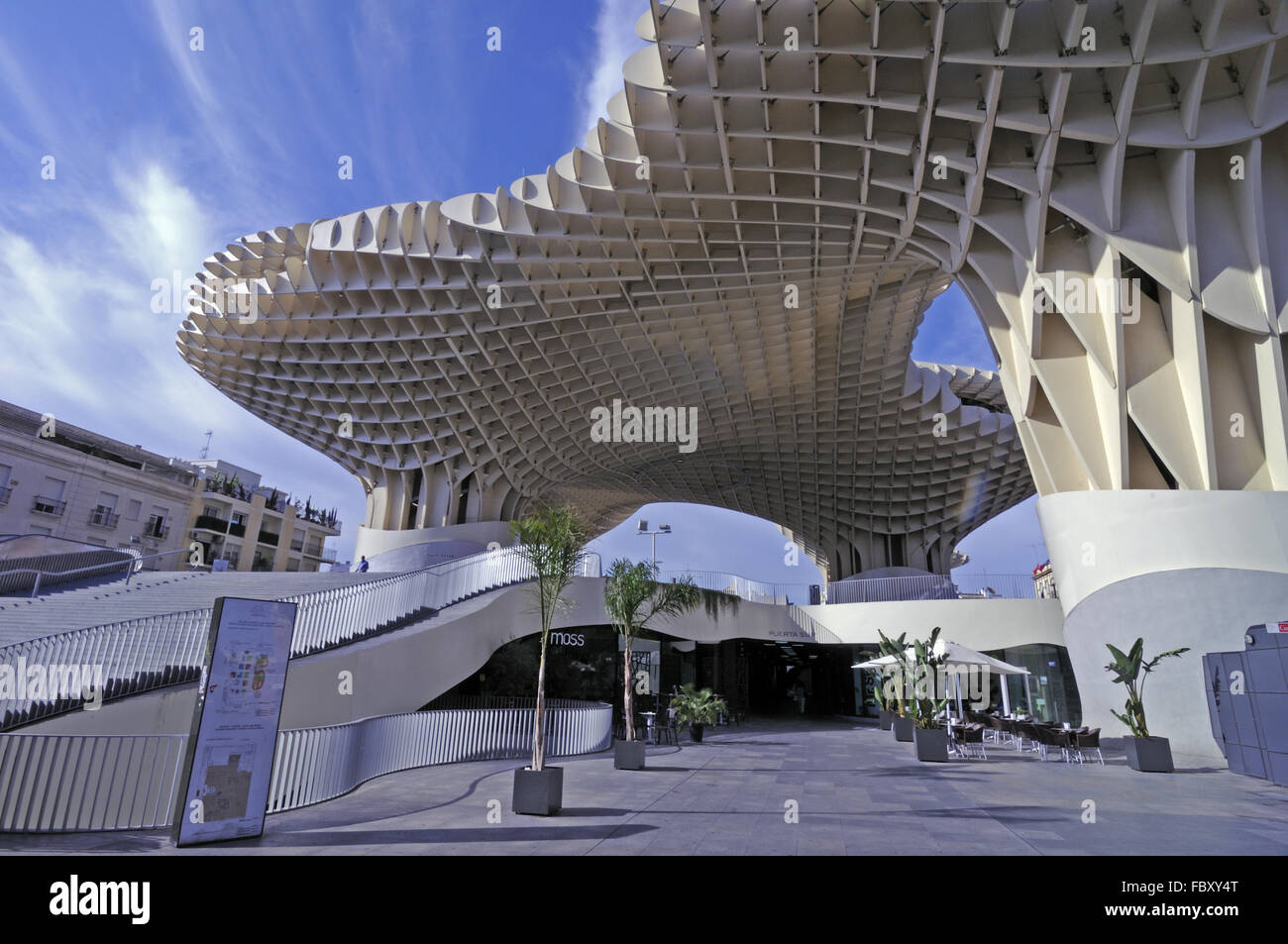 Sonnendach Stockfoto