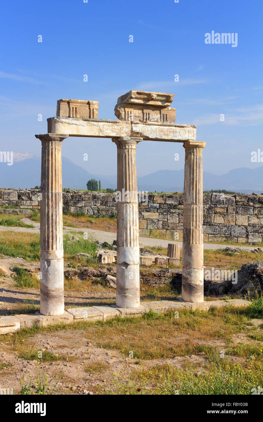 Fragment der alten Gebäude in der Türkei Stockfoto