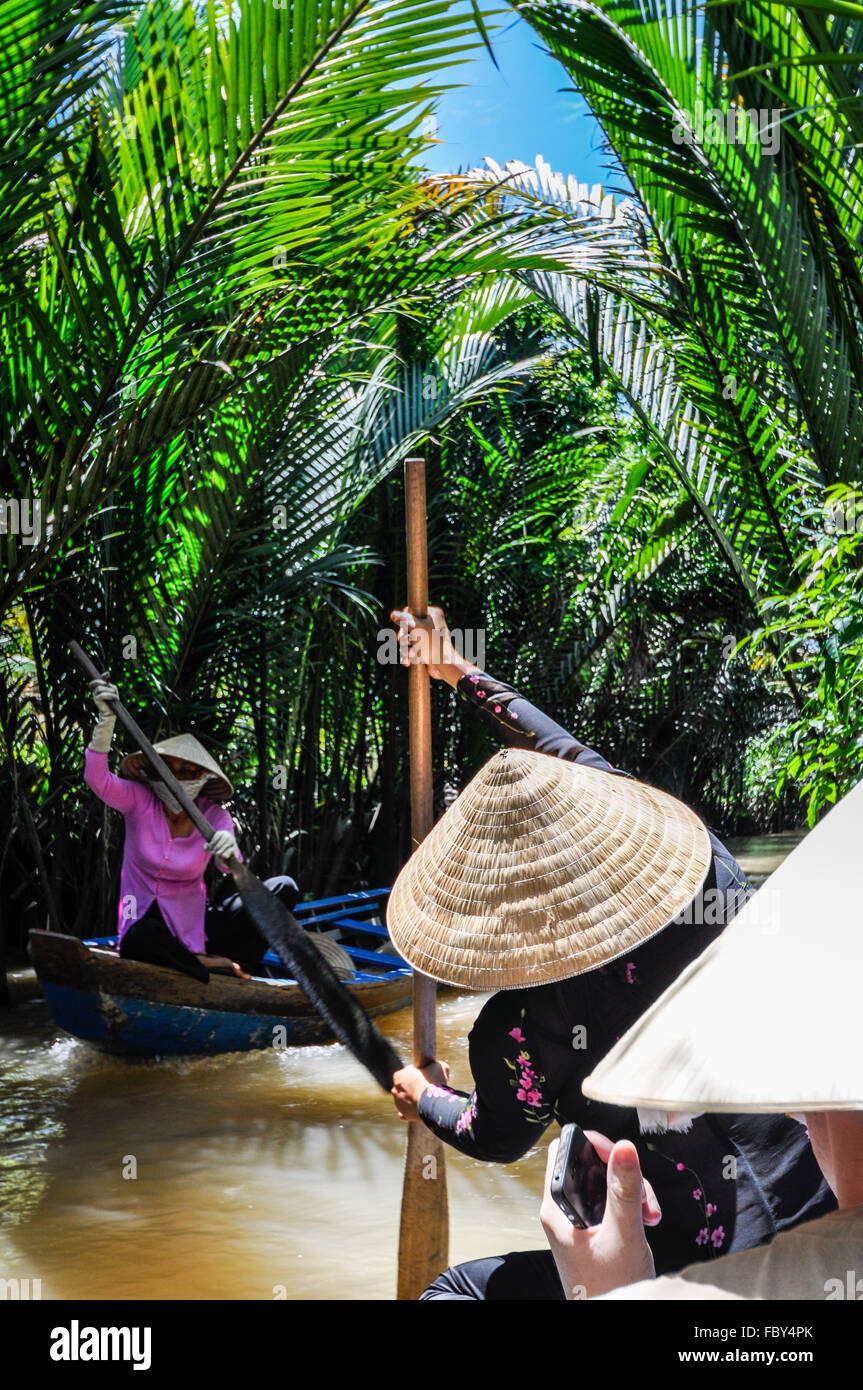 Mekong-Delta, ein Giang, Vietnam Stockfoto
