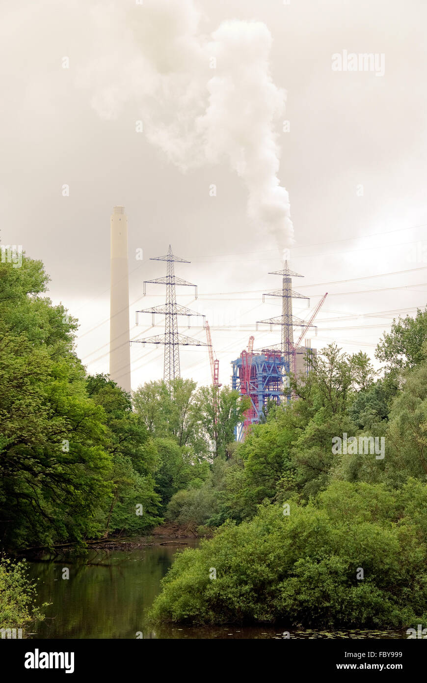 Luft Pollutiuon Stockfoto