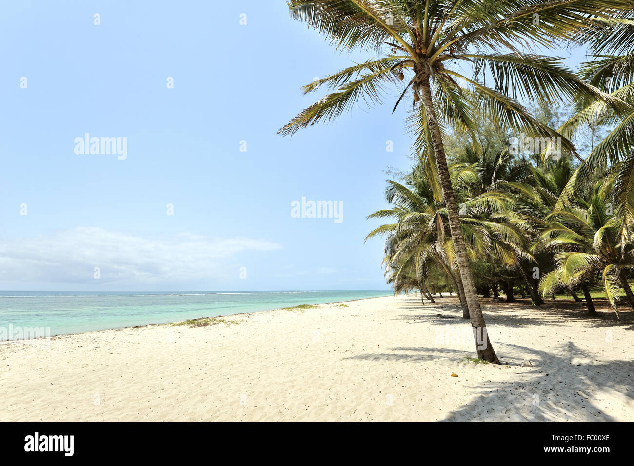 Strand zum Träumen und entspannen Stockfoto