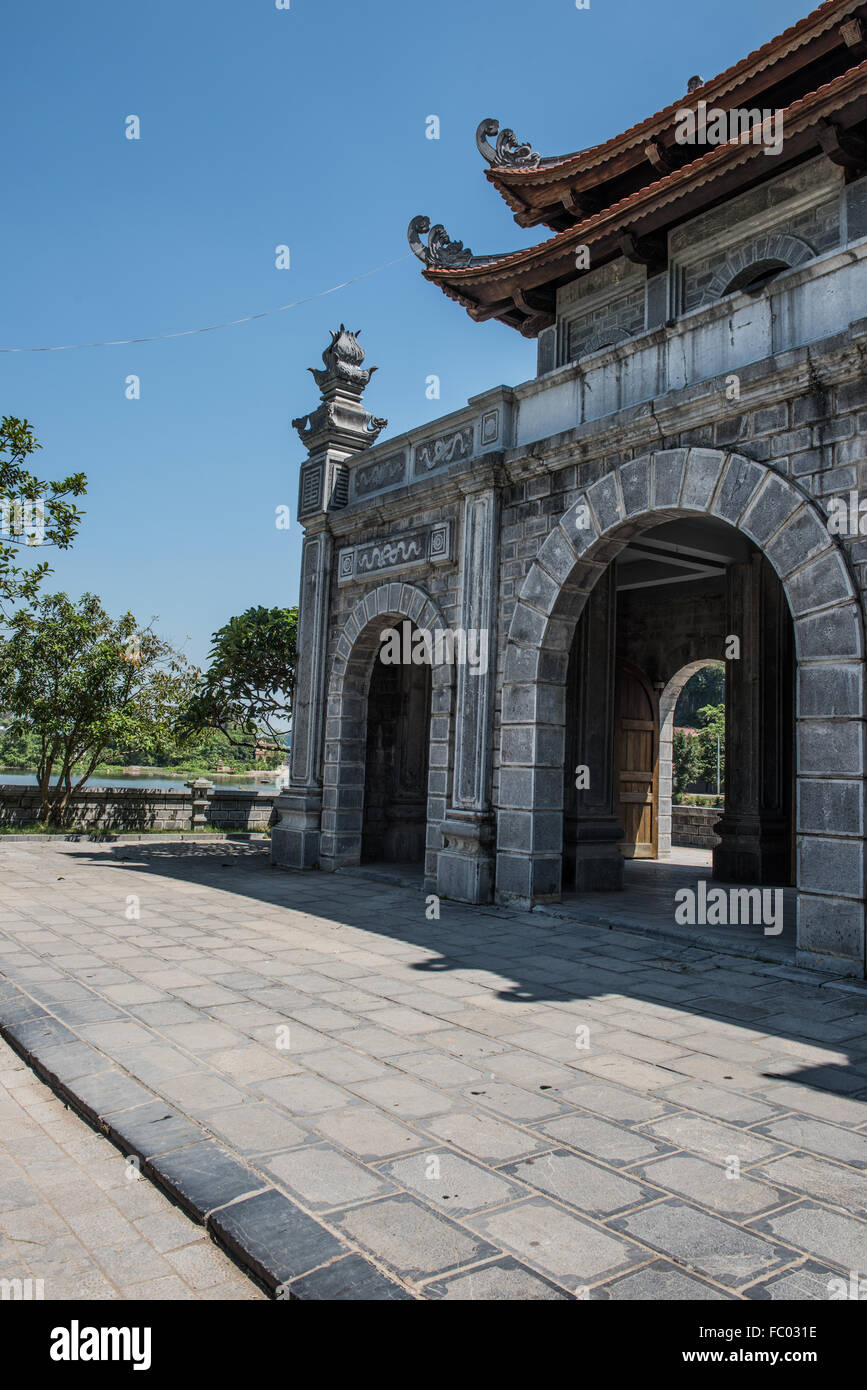 Alte Hauptstadt Hoa Lu Stockfoto