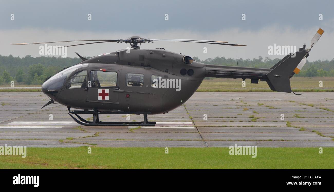 Ein Transporthubschrauber UH-72 Lakota Medevac. Stockfoto