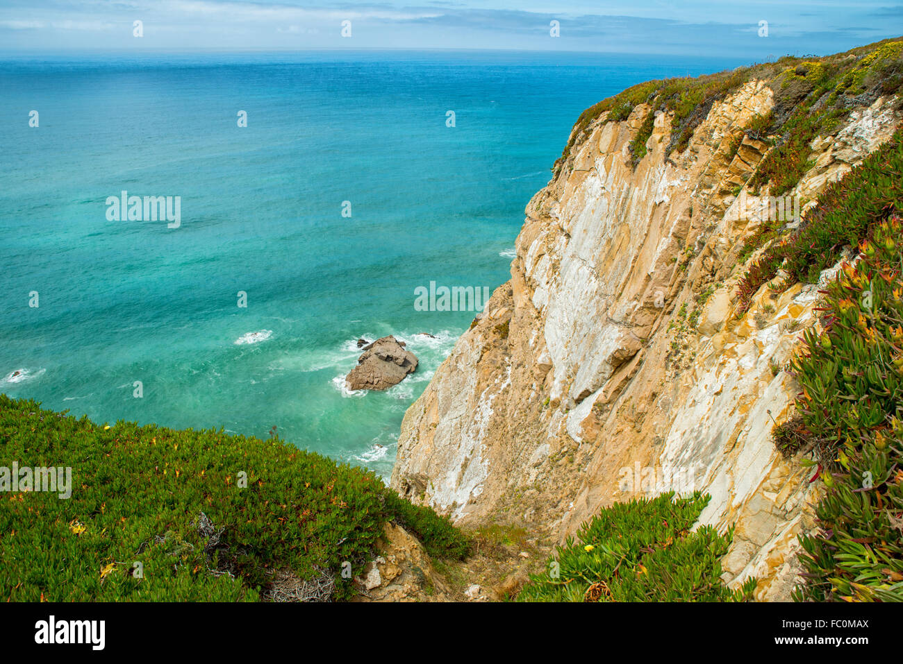 Cabo da Roca (Cape Roca), Portugal Stockfoto