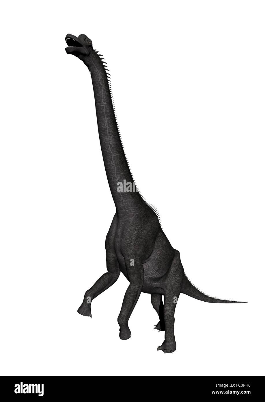 Brachiosaurus Dinosaurier 3d render Stockfotografie Alamy