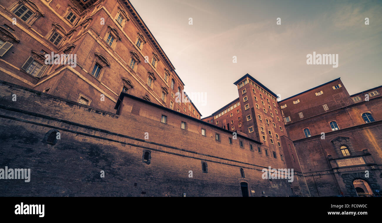 Vatikan und Rom, Italien: Hof Stockfoto