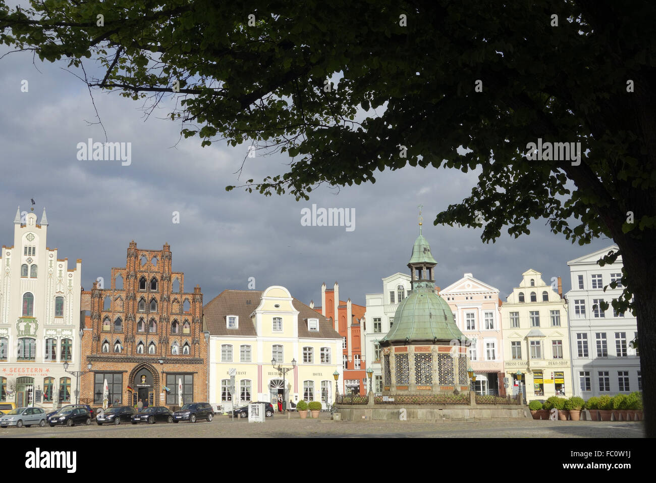 Wismar Stockfoto