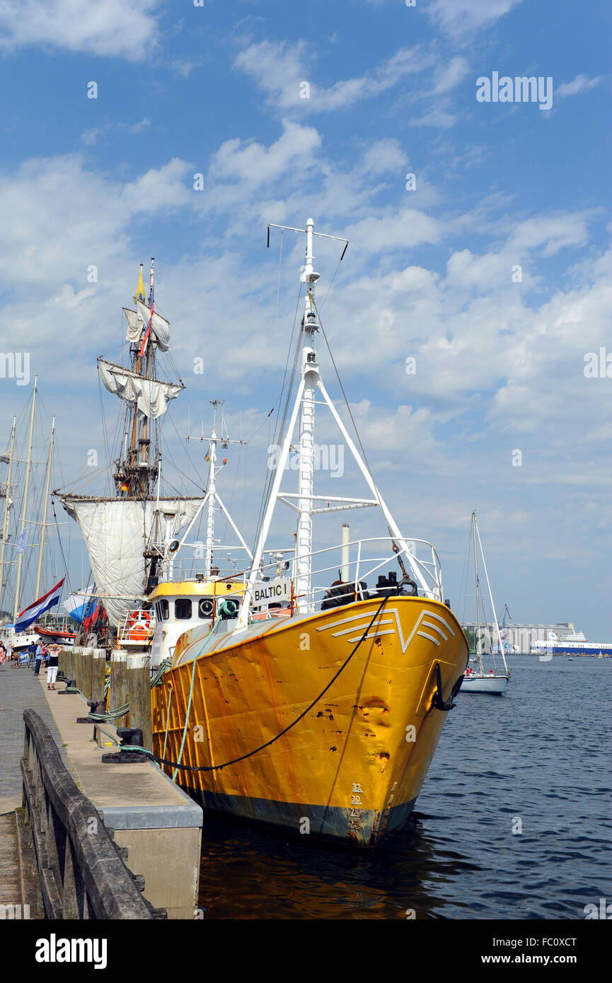 Flensborag Fischkutter Stockfoto