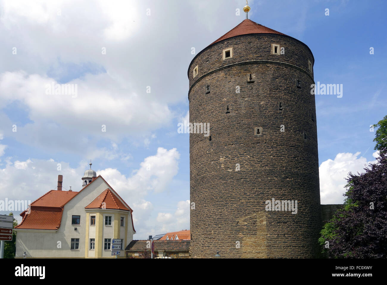 Freiberg Sachsen Stockfoto