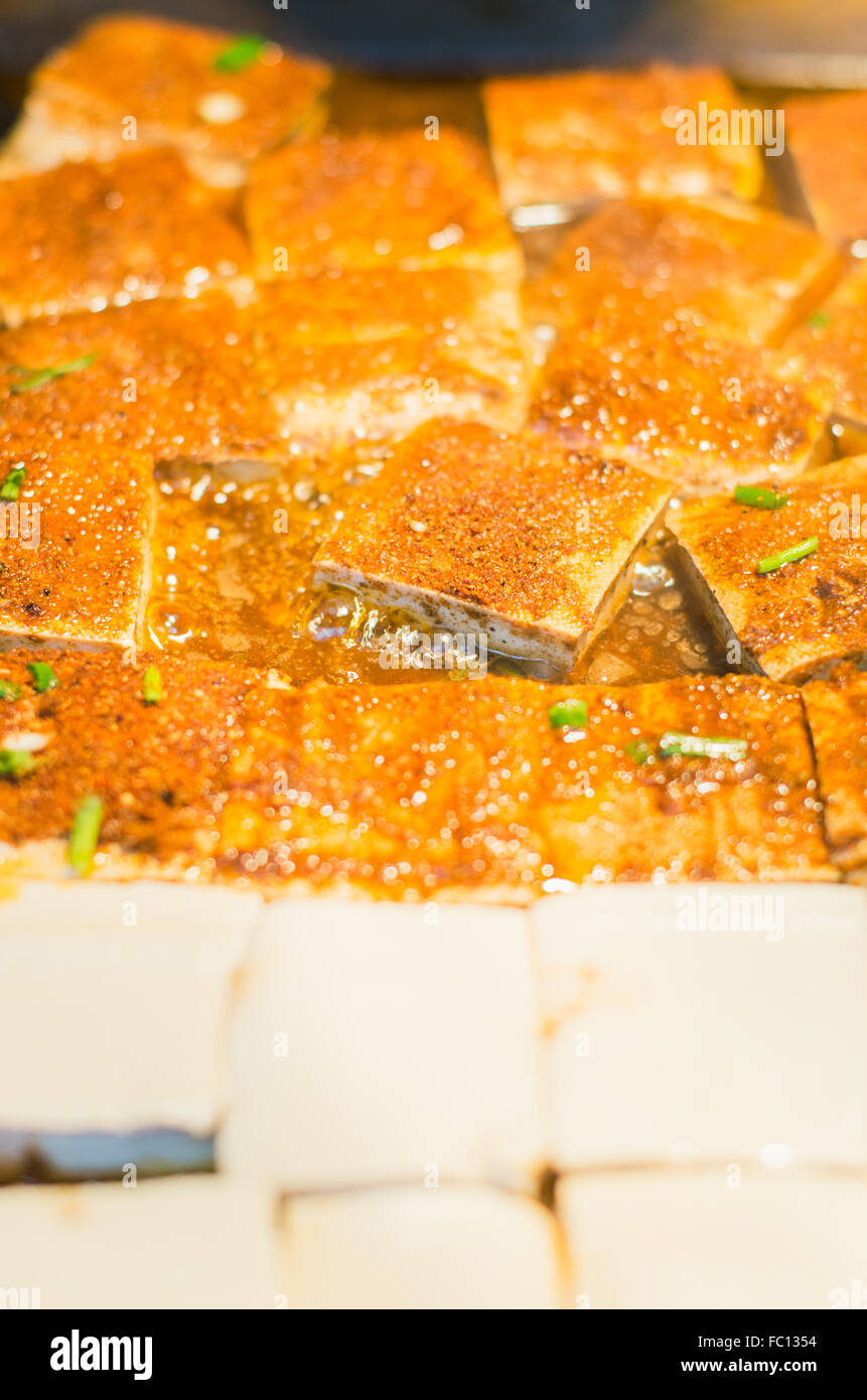 Stinky Tofu in china Stockfoto