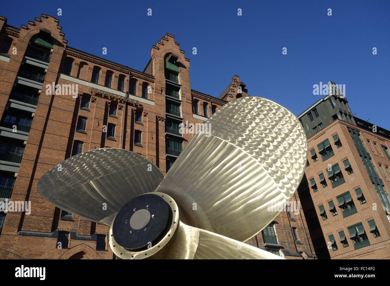 Internationale Maritime Museum Hamburg Stockfoto