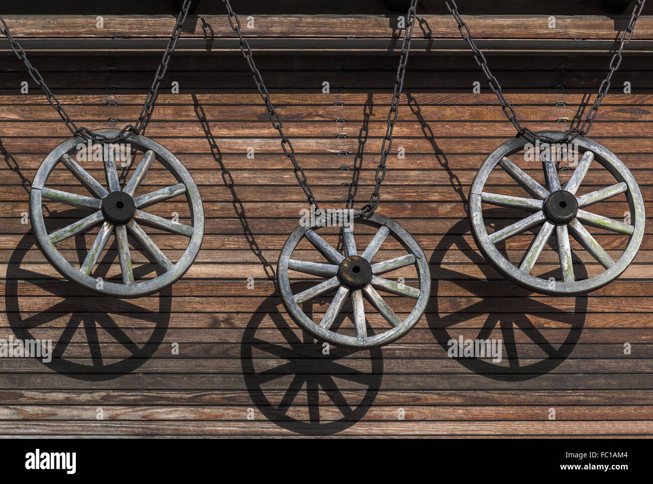 Schattenspiele Stockfoto