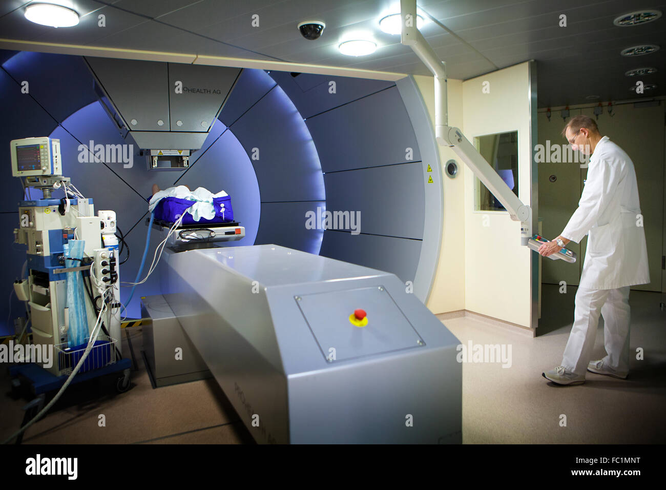 PROTONTHERAPY Stockfoto