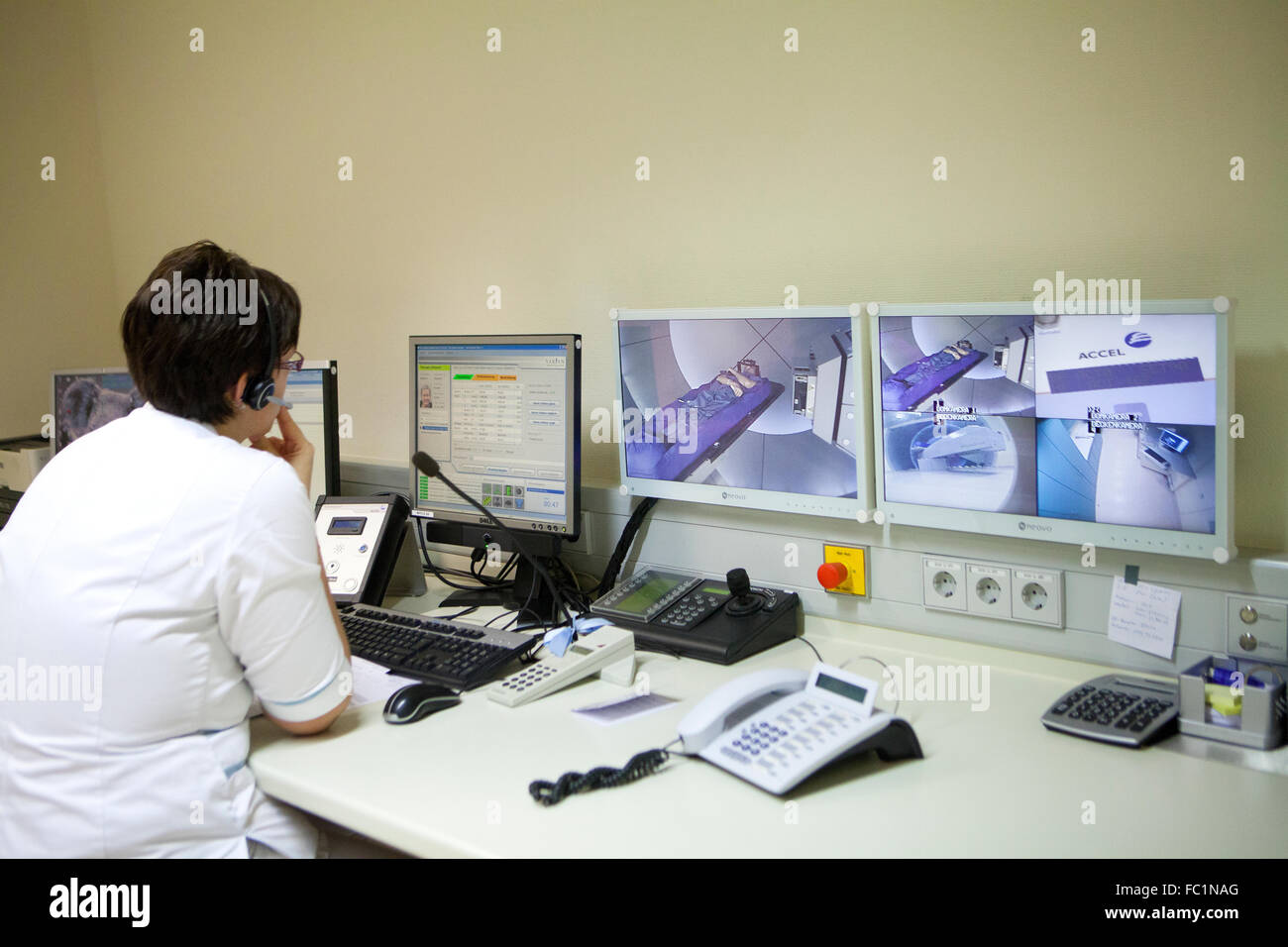 PROTONTHERAPY Stockfoto
