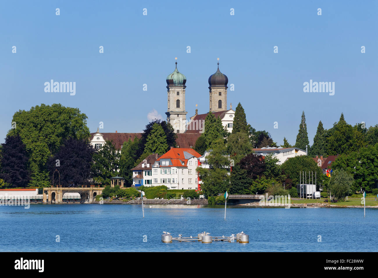 Schlosskirche, Friedrichshafen, Bodensee, Oberschwaben, Bodensee-Region, Baden-Württemberg, Deutschland Stockfoto